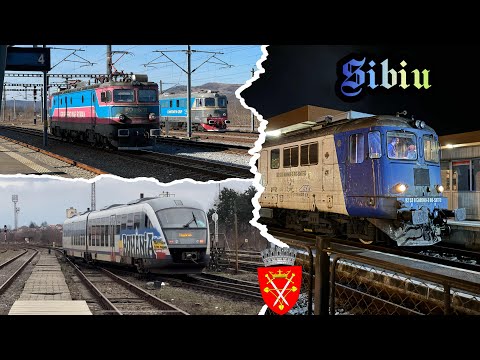 [ 4k ] Trenuri prin județul Sibiu / Trains through Sibiu County 2🇷🇴