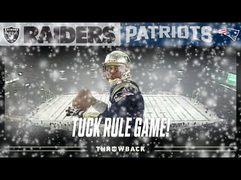 The Tuck Rule Begins 20 Years of Dominance! (Raiders vs. Patriots 2001, AFC Divisional Round)