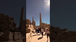 10 seconds at Karnak Temple, Luxor Egypt | BaldGirlWillTravel