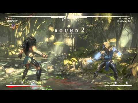 MK X B.S. Sub-zero vs. predator