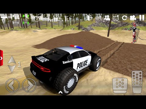 Police Car Dirt Car driving Extreme Offroad - Offroad Outlaws Best game Android Gameplay
