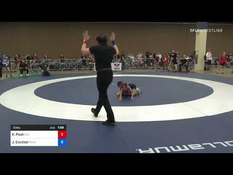 50 Lbs Rr Rnd 1 - Khloe Peak, 505 Wrestling Club Vs Julianna Escobar, Gracie Barra Westchase Wrest