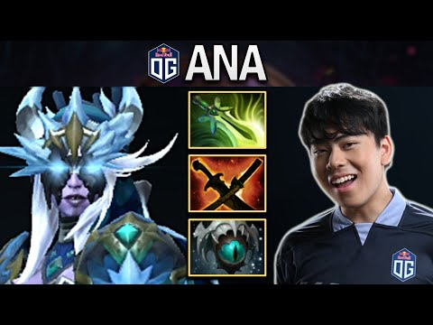 OG.ANA DROW RANGER WITH SUPER SLOW BUILD - DOTA 2 7.27 GAMEPLAY