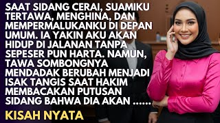 Download lagu SAAT SIDANG CERAI SUAMIKU TERTAWA DAN MEMPERMALUKANKU — TAPI WAJAHNYA BERUBAH SAAT HAKIM MEMBACA… mp3