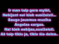Maya Muzika Fėja (lyrics) 