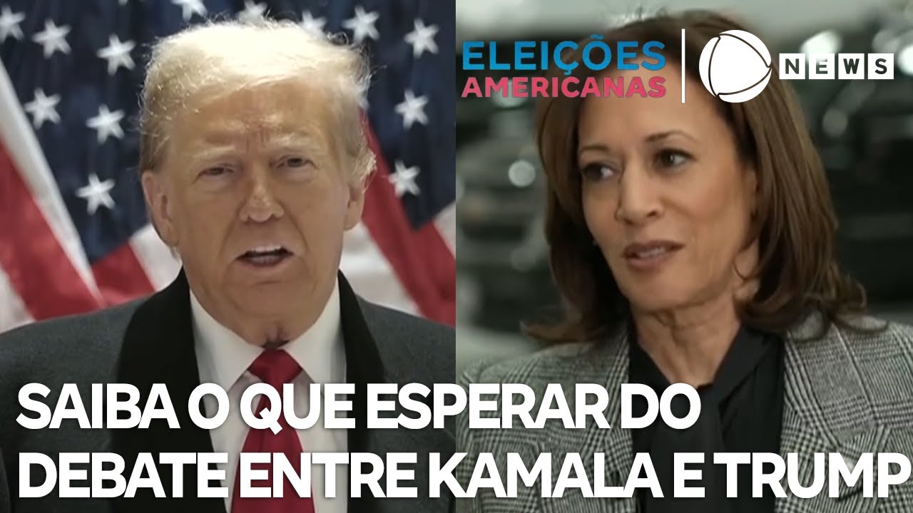 Kamala x Trump: saiba o que esperar do debate entre os candidatos à presidência dos Estados Unidos