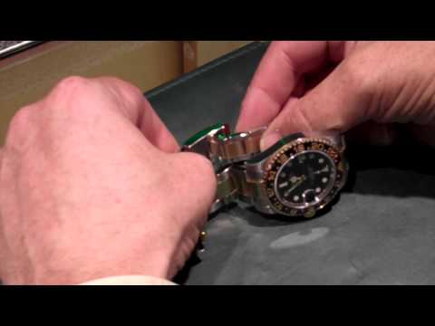 comment regler rolex gmt master 2