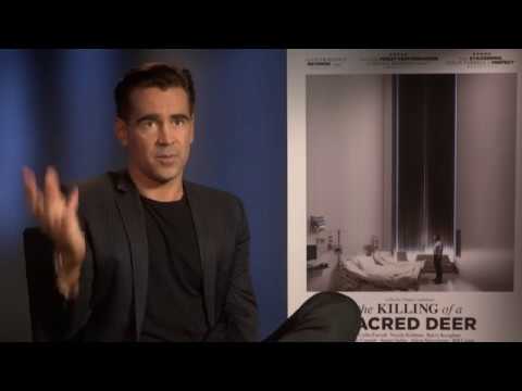 Thumbnail of the video: Colin Farrell on the mind of Yorgos Lanthimos