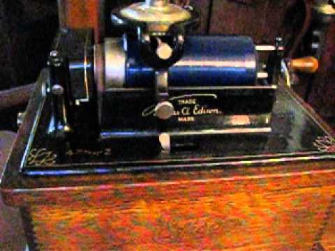 Edison Blue Ambrol cylinder #2918 Sybil