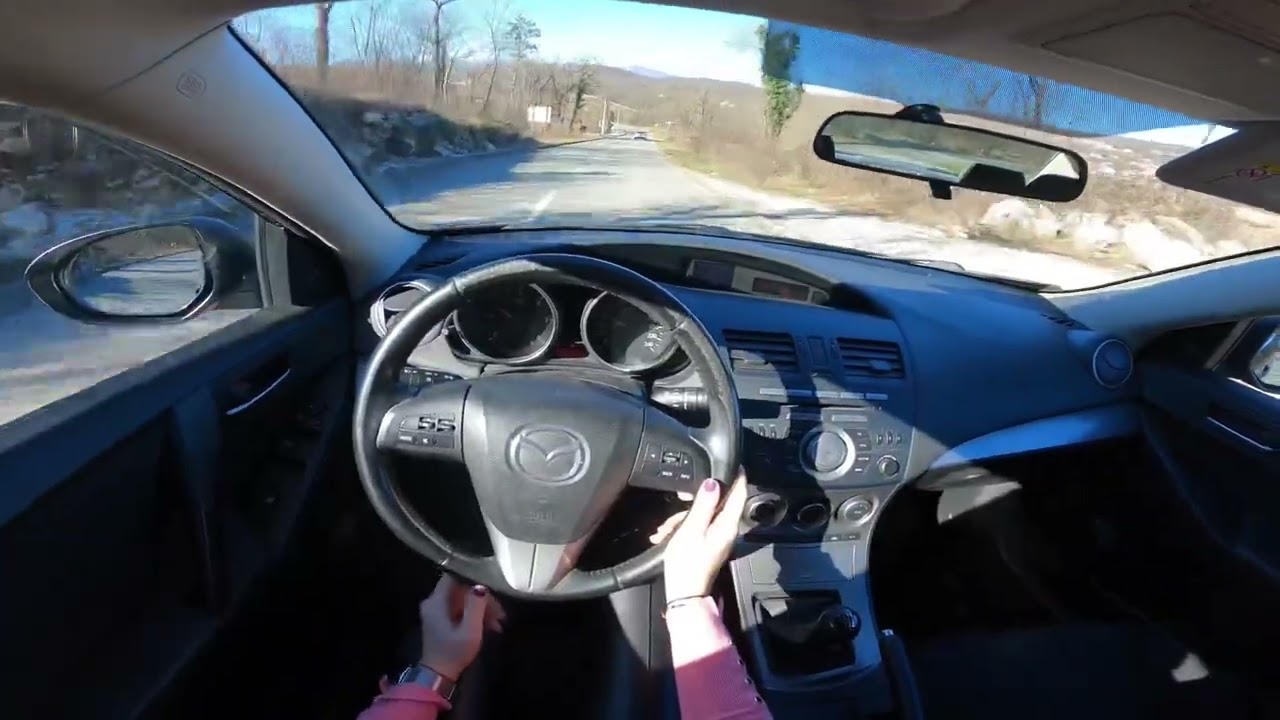 Mazda 3 1.6 DIESEL 2011 MY, TEST DRIVE POV