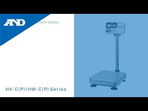 HW-C/HW-CP Series Large Digital Platform Scale For Heavyweight Objects, A&D