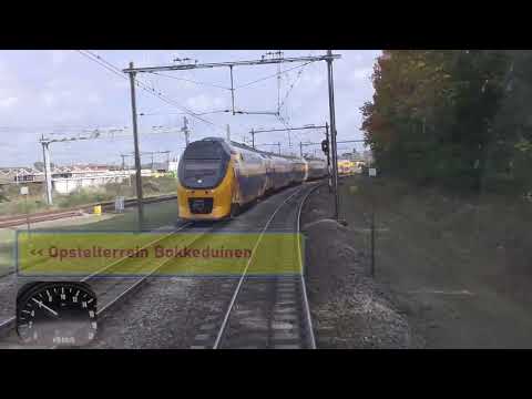 Meerijden met de machinist van Utrecht naar Zwolle. ( Met snelheidsmeter )