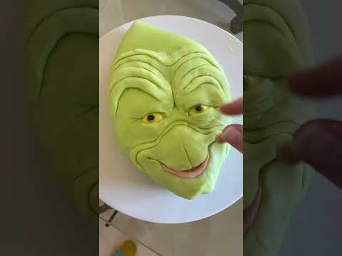grinch cake! #grinch