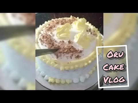 CAKE VLOG||#VANILLA CAKE||LITTLE JOKES BY NIVUZ||