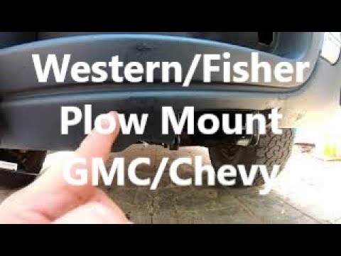 Western Plow UltraMount Install 07-14 GMC Sierra and Chevy 1500 2500