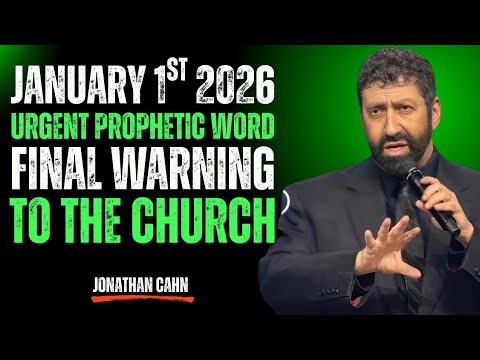 JANUARY 1st, 2026 – URGENT PROPHETIC WORD ⚠ FINAL WARNING TO THE CHURCH || JONATHAN CAHN || SPEECH 