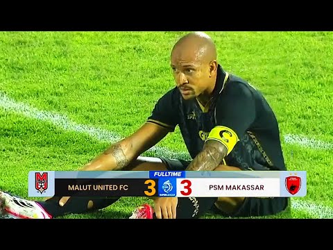 HIGHLIGHTS: MALUT UNITED VS PSM MAKASSAR (3-3)!! BRI SUPER LEAGUE 2025/2026 | FANSCAM