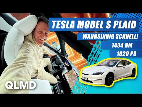 Tesla Model S Plaid | 1020 PS 🏆 Kanal-REKORD 0-100 km/h | Matthias Malmedie