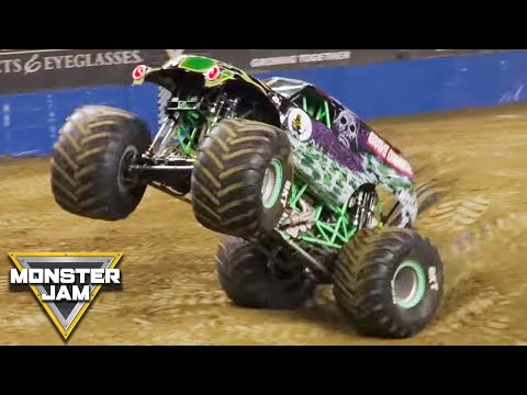 Grave Digger Winning Freestyle | Council Bluffs | Monster Jam 2018 | Monster Jam