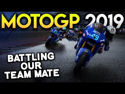 INTER-TEAM BATTLE FOR THE WIN?? | MotoGP 2019 Career Mode Part 2 (Season 2 - Moto2)