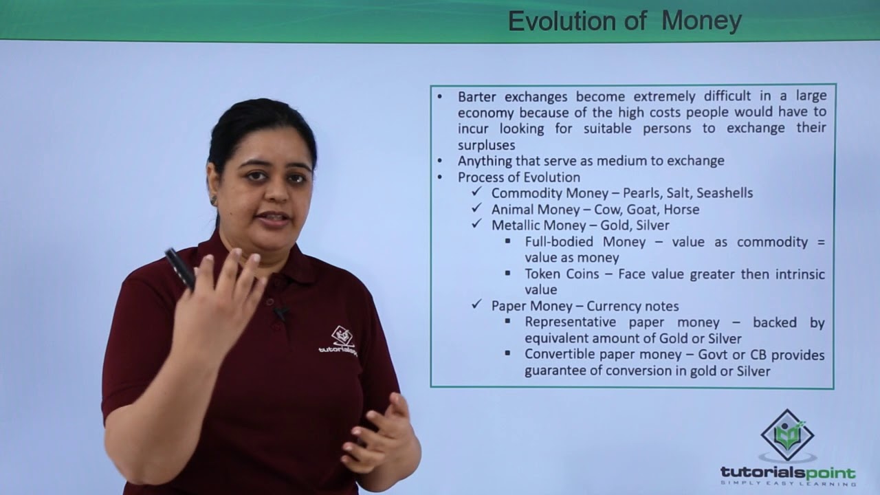 Class 12th – Money and Banking | Economics | Tutorials Point