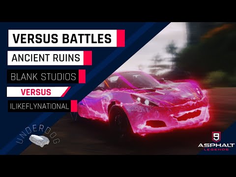 Asphalt 9 - Blank Vs. Ilikeflynational - Ancient Ruins - Lotus Elise - Versus battles
