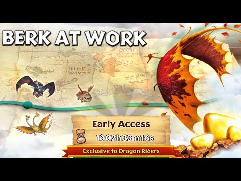 New Gauntlet Event:Berk At Work - Dragons:Rise of Berk