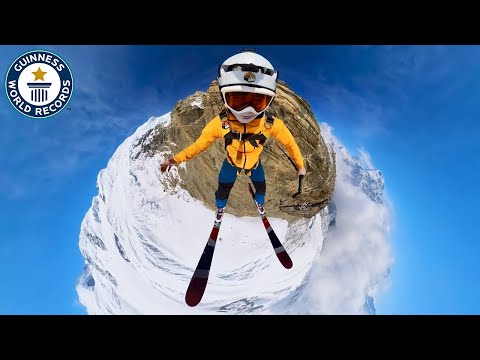 Highest Ski-BASE Jump | Records Weekly - Guinness World Records