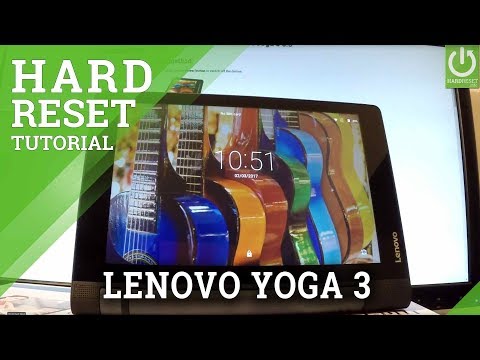 LENOVO Yoga 3 HARD RESET - Bypass Pattern / Erase Everything