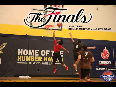 2018 Salaam Cup Basketball Tier-1 Finals: DeenUp Athletics vs +P City Game