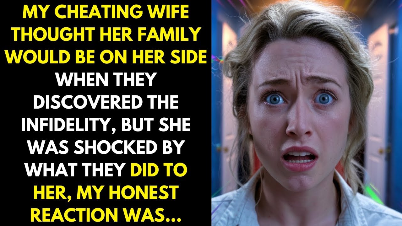 My cheating wife thought her family would forgive her infidelity with me, but she was shocked when..