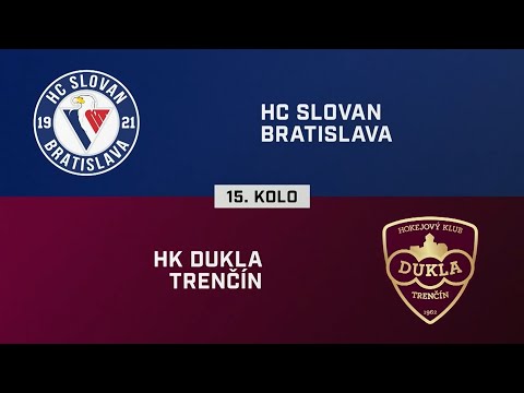 15. kolo: HC Slovan Bratislava – HK Dukla Trenčín 1:2 (HIGHLIGHTY)