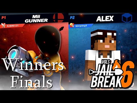 🔥VGLS Jailbreak 6 Winners Finals - RJW (Mii Gunner/Villager) Vs. Kebling (Steve/Min Min)~ April 2021