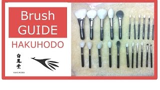 Die BESTEN Pinsel der Welt - Brush Guide – HAKUHODO – Bärbel Schäfer
