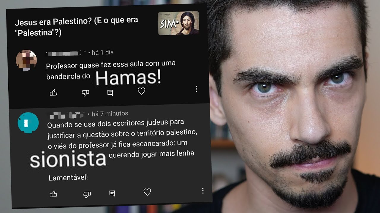 Respondendo comentários sobre o vídeo da Palestina