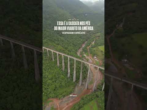 A CASCATA NOS PÉS DO V13 | Destino natural imperdível de Vespasiano Corrêa