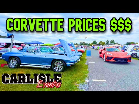 C2 Corvettes by Price & Year! Automotive Swap Meet Walkthrough | Carlisle 2023