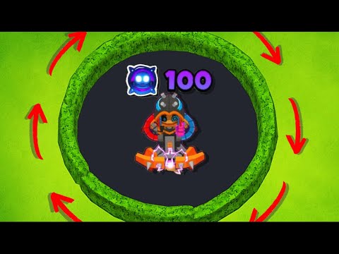 How far can Each PARAGON get on a PERFECT Map? (Bloons TD 6)