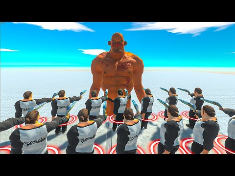 Slow Mo One Shot Kill Giant Units - Animal Revolt Battle Simulator