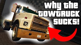 The reason why the Tow Truck sucks in GTA Online Chop shop DLC