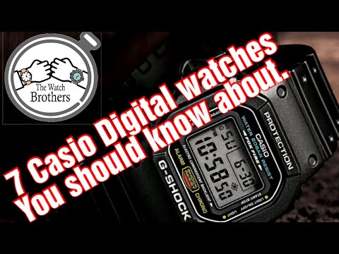 7 Casio digital watches you should know about