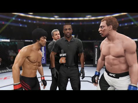 Diseased Zombie vs. Bruce Lee - EA Sports UFC 2 🐲 - Dragon Fights 🐉