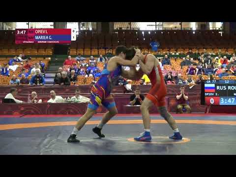 1/8 GR - 77 kg: I. OPIEV (RUS) v. G. MARIEA (ROU)