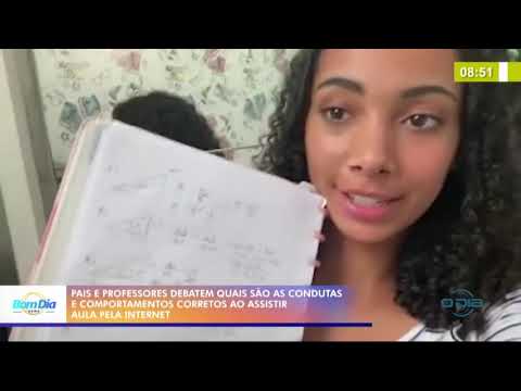 Pais e professores debatem condutas e comportamentos corretos ao assistir aula pela internet 11 08