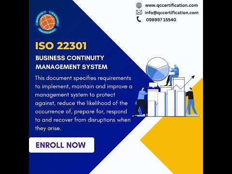 Iso 22301 2012 certification service