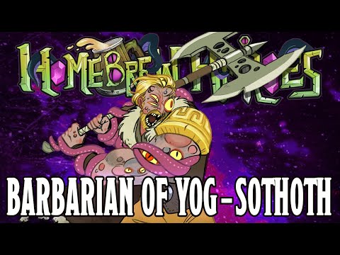 Homebrew Heroes- Path of the Outer Gate Barbarian Subclass || CTHULHUWEEN PART 2