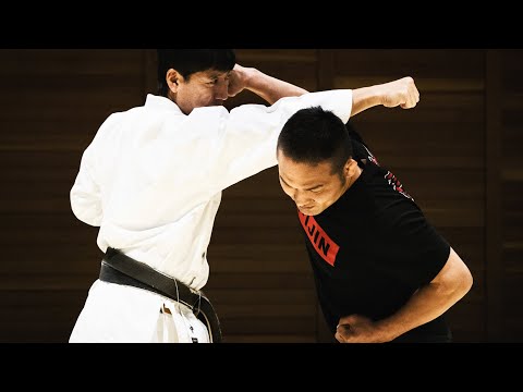 空手の【山突き】を格闘技で使う方法（中達也＆菊野克紀）How to use Yama-zuki in a fight? English subtitles in [CC]