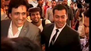 Salman Khan – Govinda at red carpet premiere of Dev Anand’s Hum Dono – Rangeen