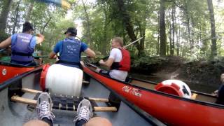 preview picture of video 'Balade en canoe au départ d'Illhaeusern'