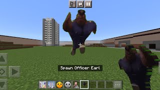 Officer Earl Nextbot Animated Added | MCPE | CN_Part7_Addon